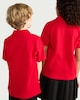image 3 of F&F School Boys 3-Pack Pure Cotton Regular Fit Polo Shirts in Red