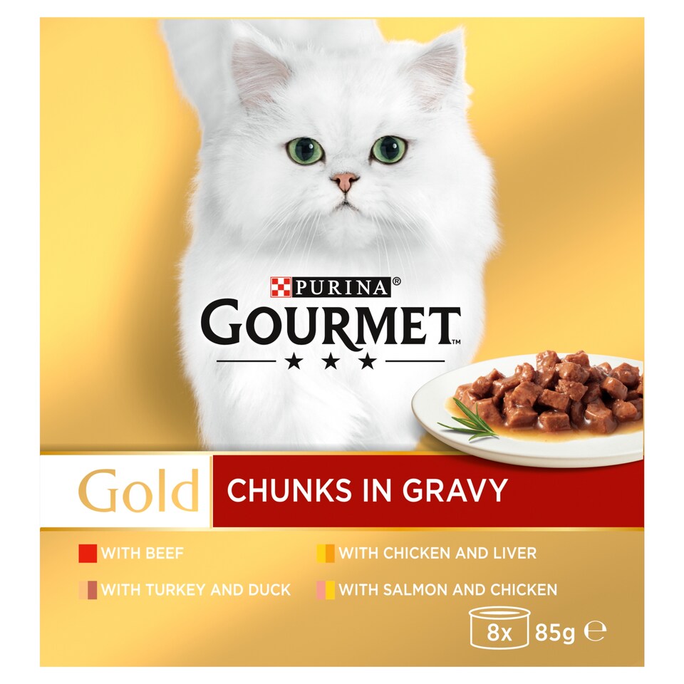 image 1 of Purina Gourmet Gold Gravy Collection 8X85g