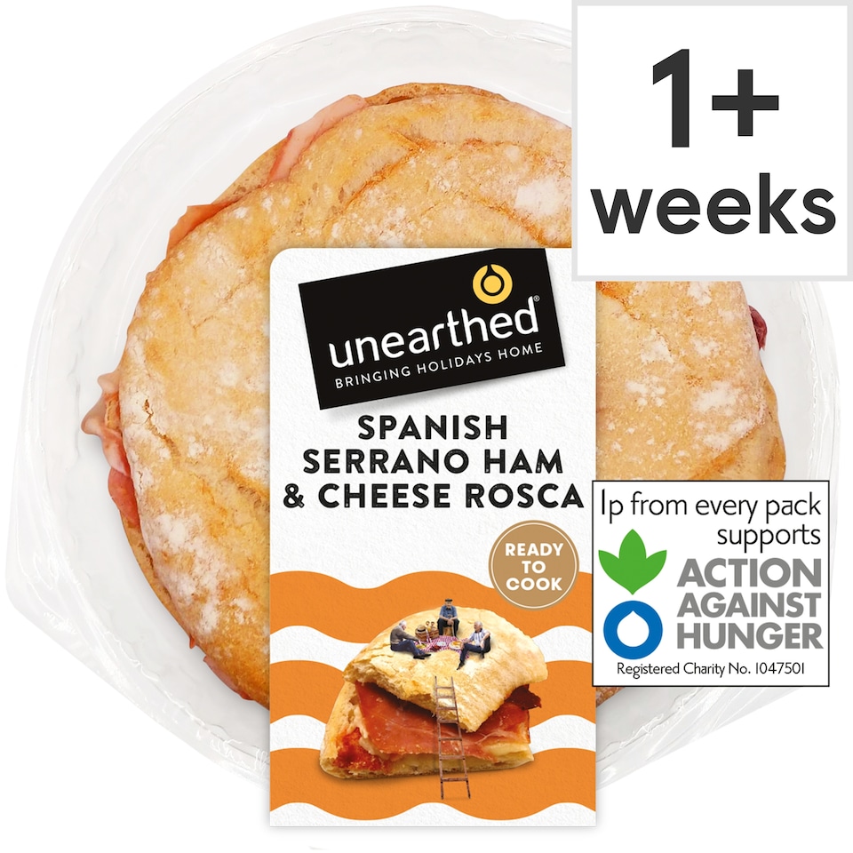 Unearthed Spanish Serrano Ham & Cheese Rosca 420g