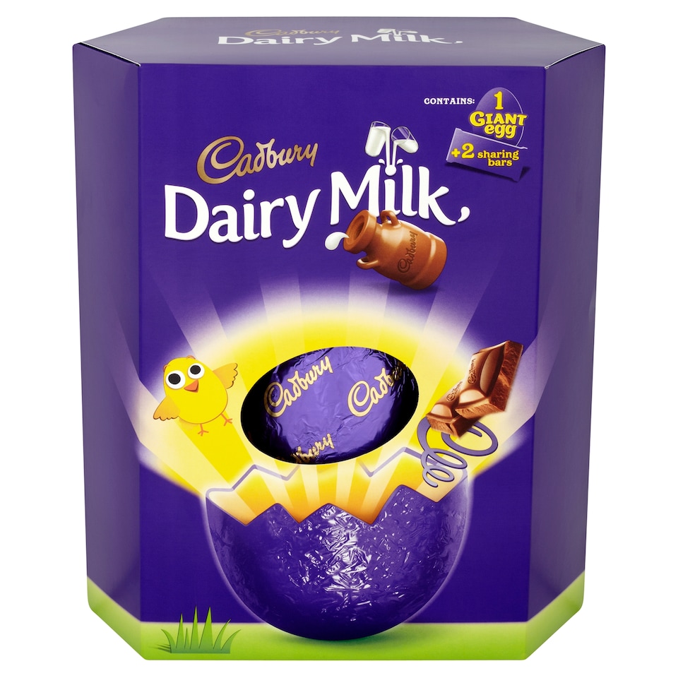 image 1 of Cadbury Dairy Milk Extra Large Easter Egg 515G
