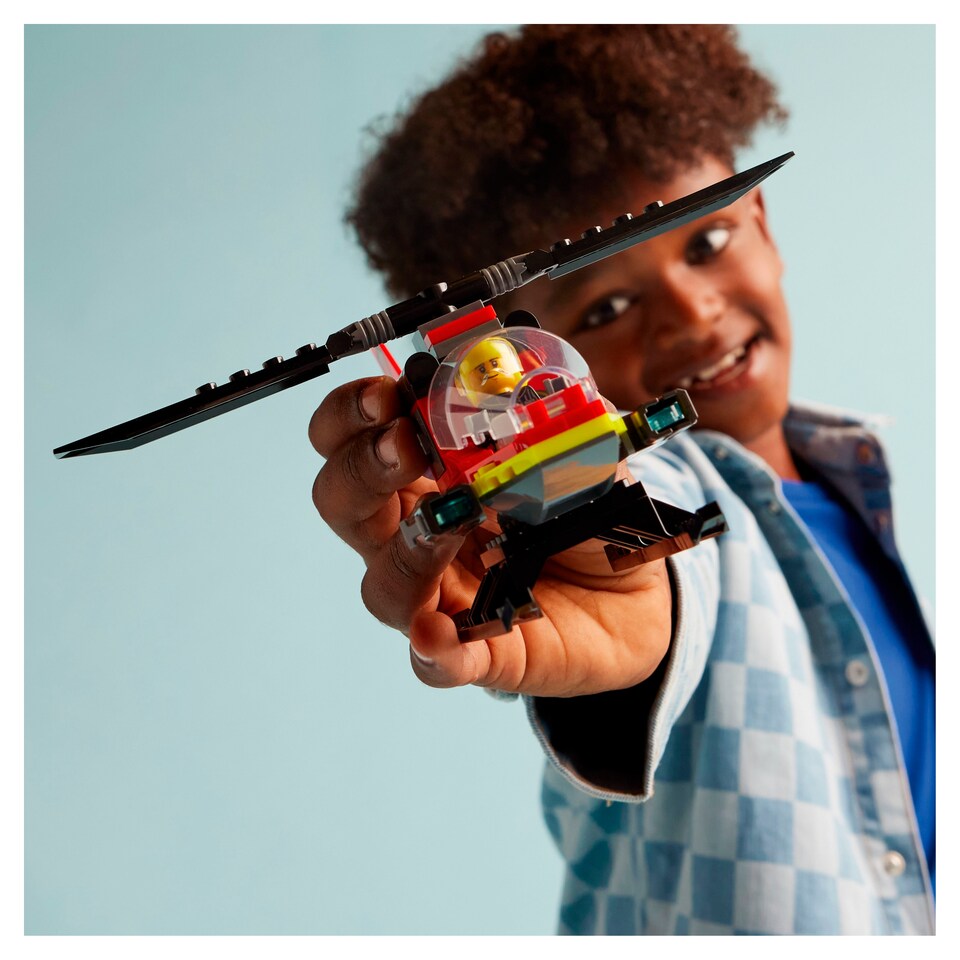 image 1 of LEGO City 60411 Fire Rescue Helicopter
