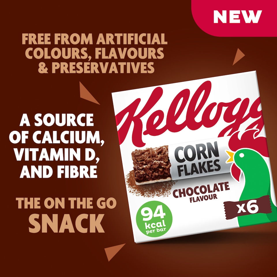image 1 of Kellogg's Chocolate Corn Flakes CMB 6X24g