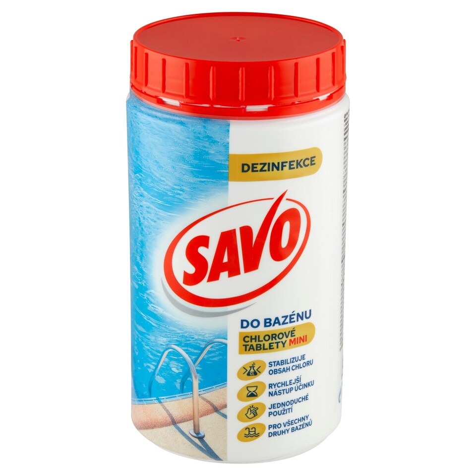 Savo Do Bazénu Mini chlórové tablety 0,8 kg