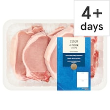 Tesco Pork Chops 700g 