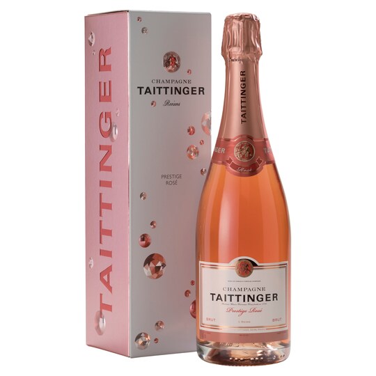 Taittinger Prestige Rose Champagne 75Cl Tesco Groceries