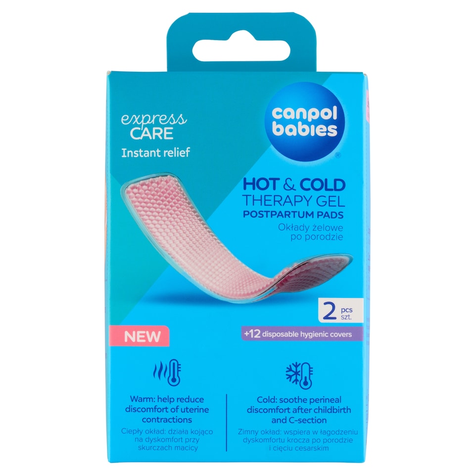 Canpol babies Hot & Cold gélové popôrodné vložky 2 ks