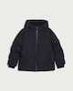 image 3 of F&F Boys Padded Hooded Jacket in Navy