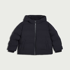 F&F Boys Padded Hooded Jacket in Navy
