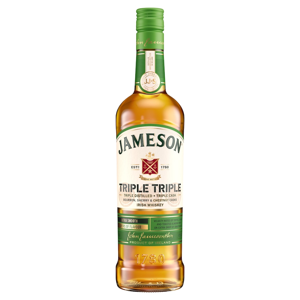 Jameson Triple Triple whiskey 40% 0,7 l