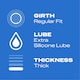 image 4 of Durex Originals Extra Safe Condoms Regular Fit 6 Pack