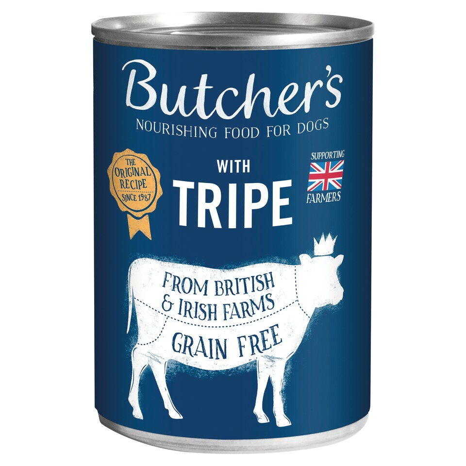 Butcher's Tripe Dog Food Tin 400G
