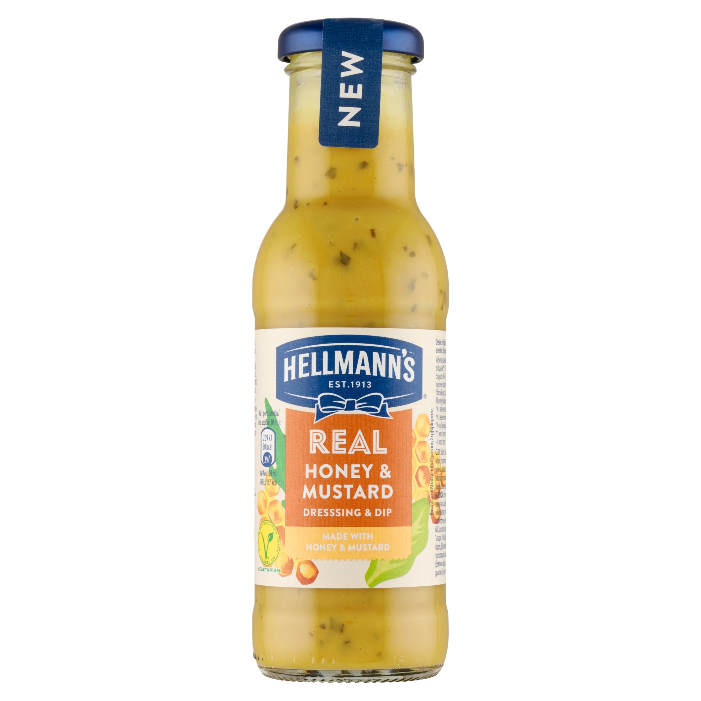 Czech Republic product data sample: Hellmann´s Dresink Honey & Mustard 250ml