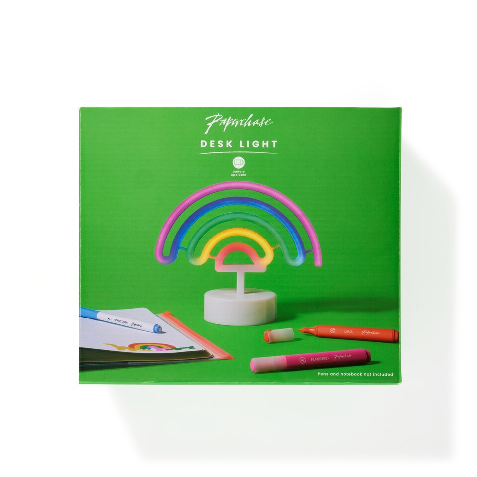 image 1 of Paperchase Balloon Zoo Rainbow Desk Light  