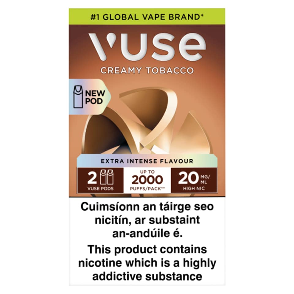 Vuse Pods Creamy Tobacco 20mg/ml 2 pack