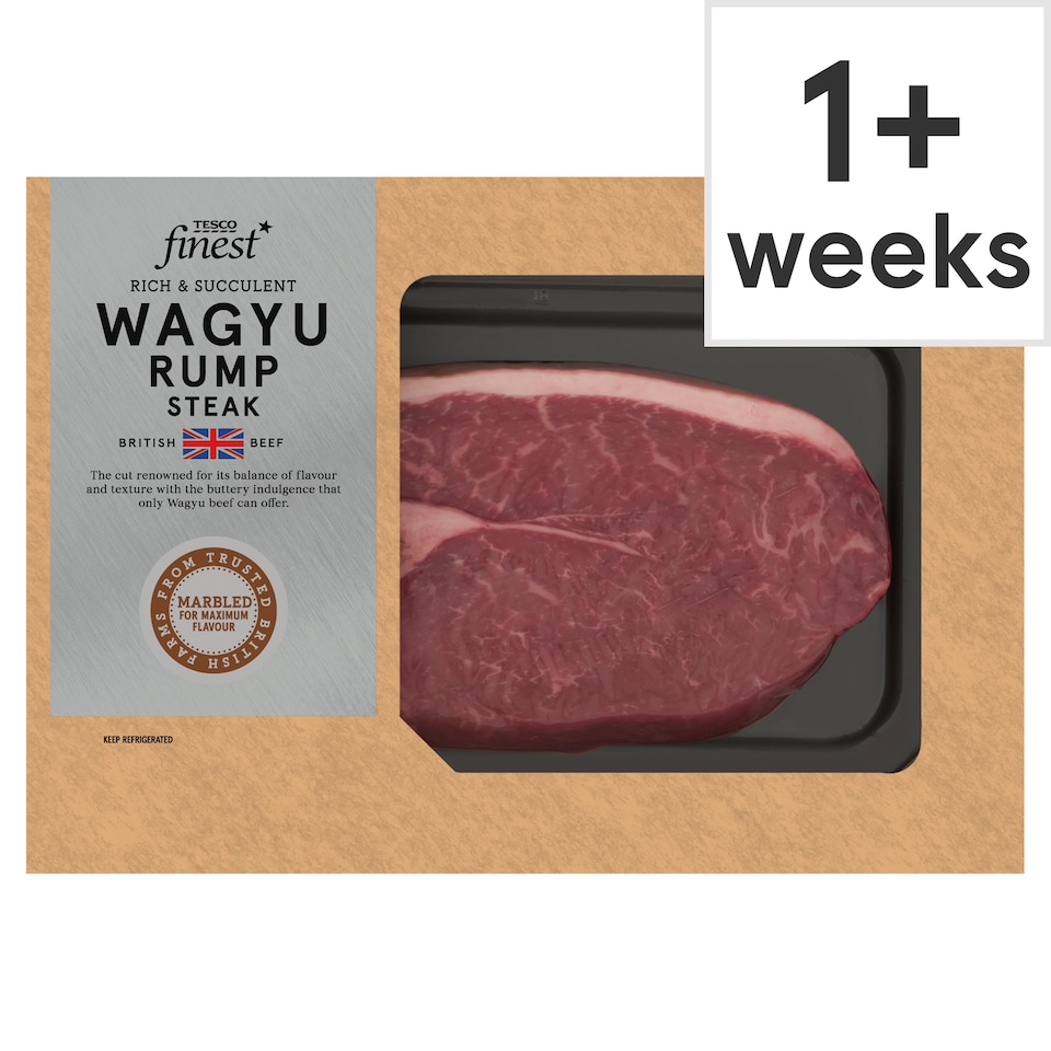 Tesco Finest Wagyu Rump 250g