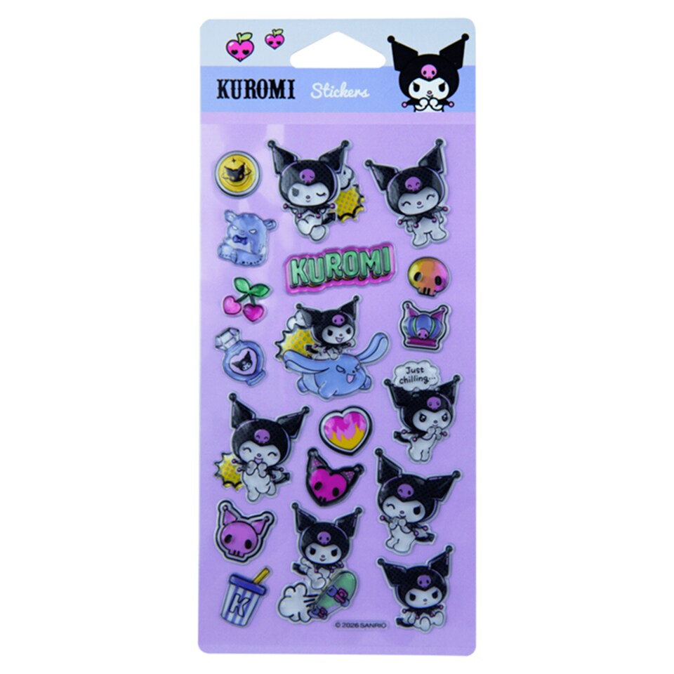 Kuromi Pop Up Stickers