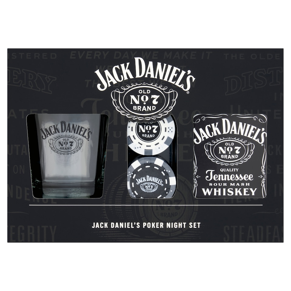 Jack Daniels Poker Night Christmas Gift Set