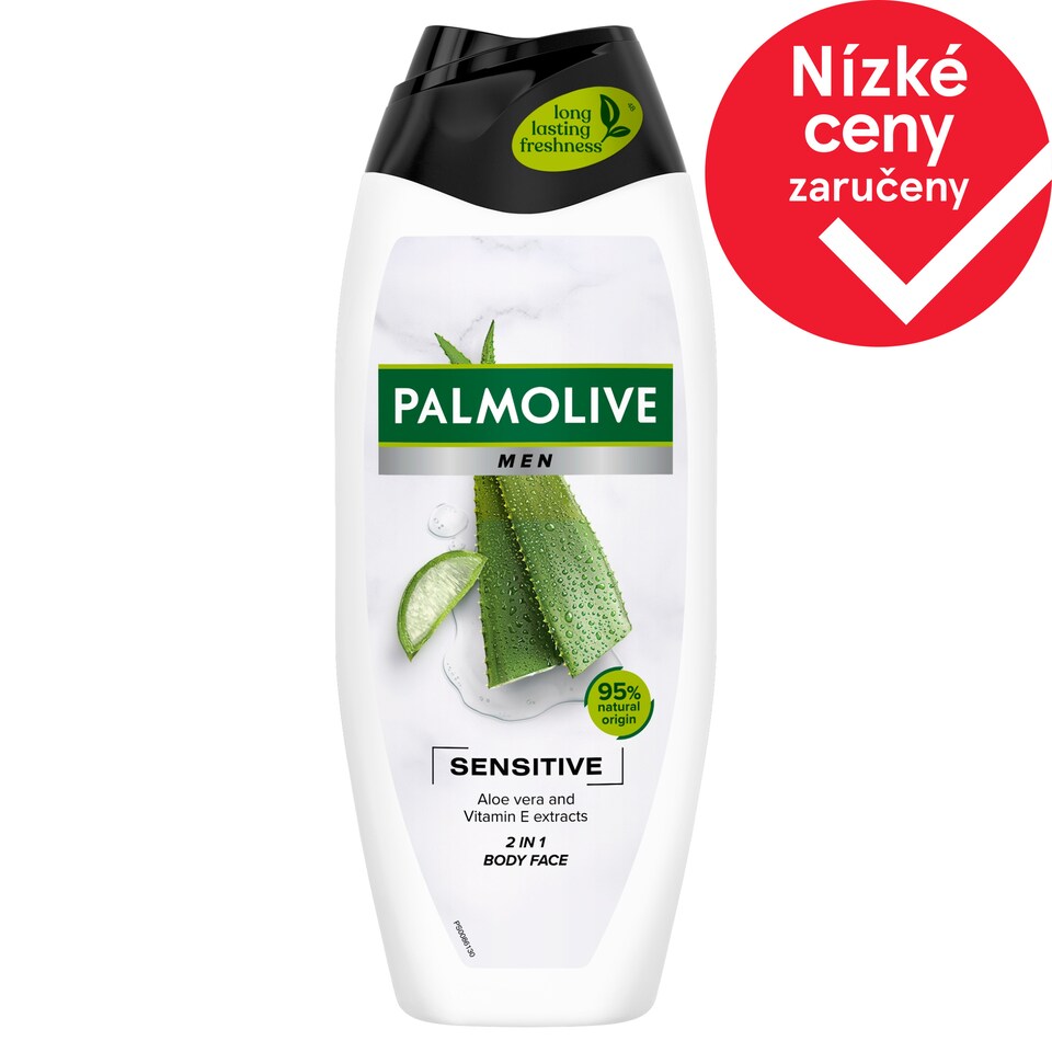 Obrázek 1 pro produkt Palmolive Men Sensitive sprchový gel 2v1 500ml
