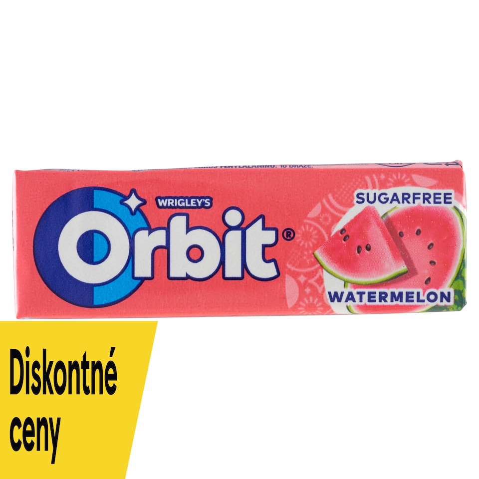 obrázok 1 z Wrigley's Orbit Žuvačka bez cukru s melónovou príchuťou 10 ks 14 g