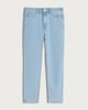 image 4 of F&F High Rise Slim Ankle Grazer Jeans in Blue