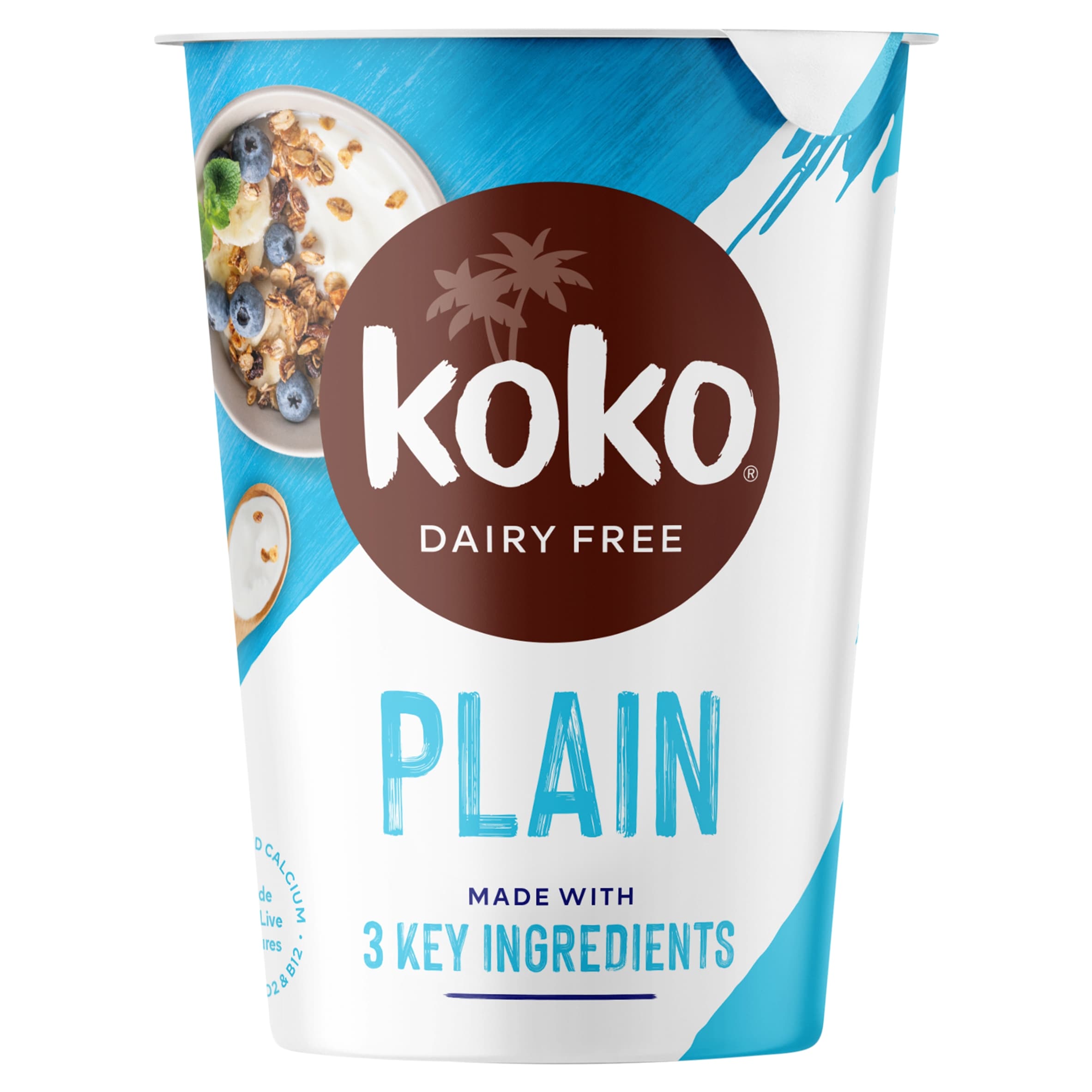 Koko Plant Based Plain Yogurt 400g - Tesco Groceries