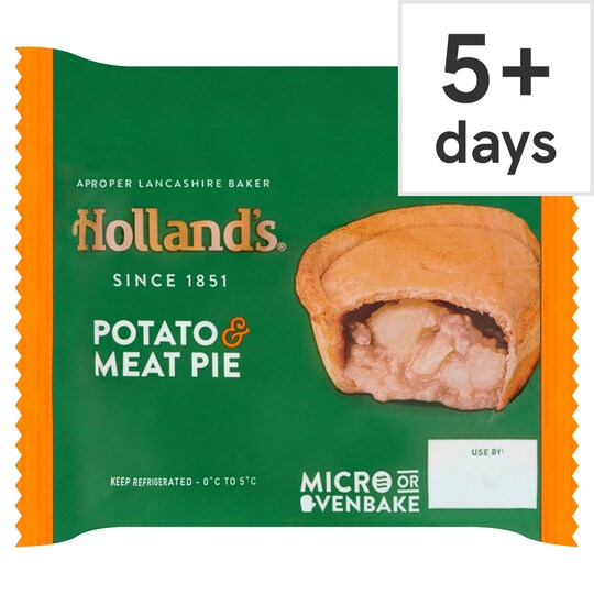 Hollands Potato & Meat Pie 184G Tesco Groceries