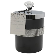 F&F Home Sparkle Orange Blossom & Musk Candle With Lid 160g