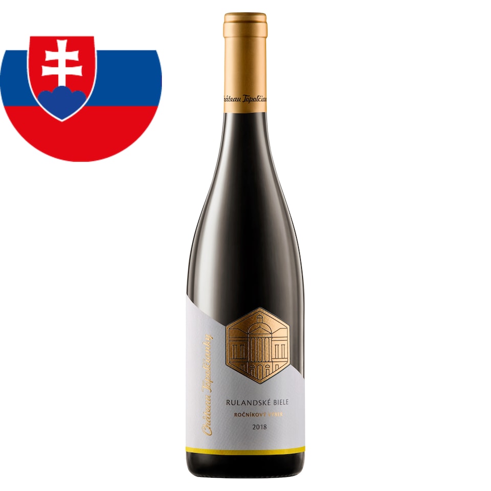 Château Topoľčianky Rulandské biele akostné víno s CHOP biele suché 0,75 l