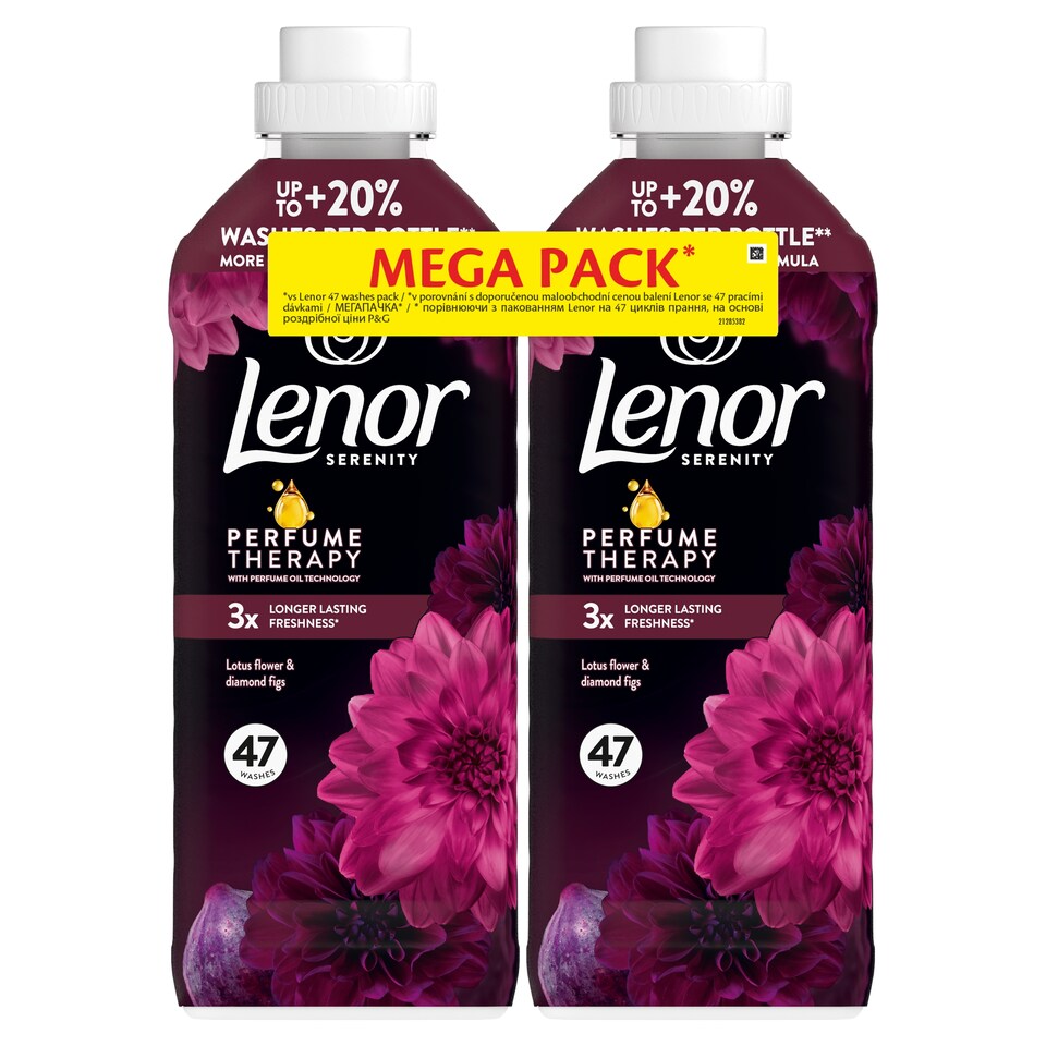 Obrázek 1 pro produkt Lenor Aviváž  94 Praní, Lotus Water & Diamond Figs