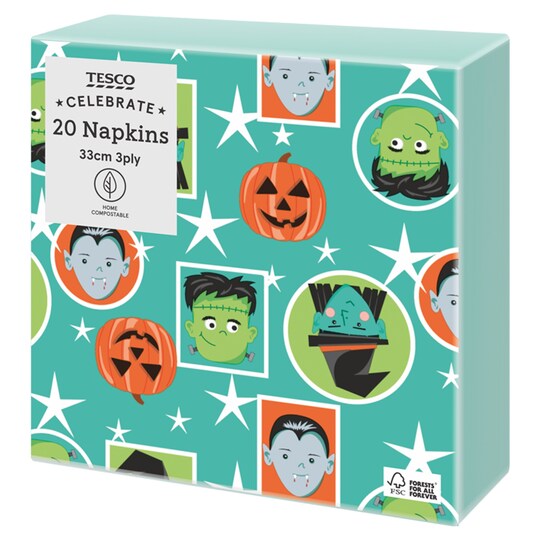 Tesco Character Napkins 20 Pack Kids Tesco Groceries
