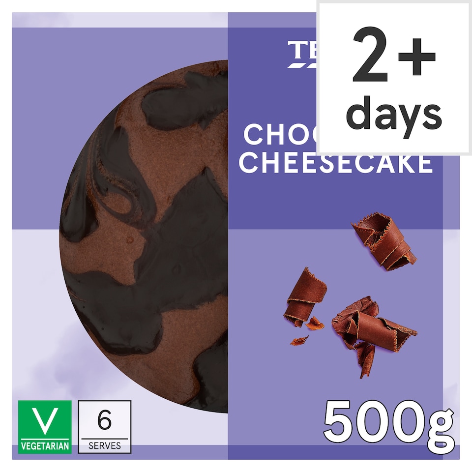 TESCO Chocolate Cheesecake 500g