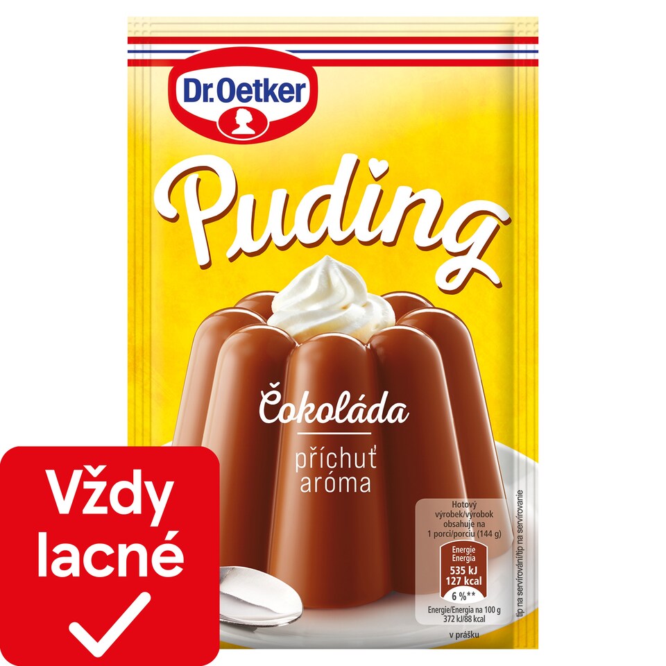 Dr. Oetker Puding čokoládová aróma 46 g