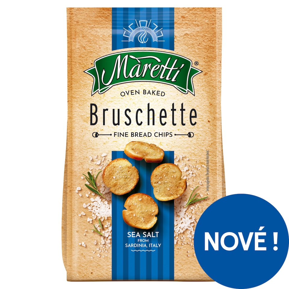 Maretti Oven Baked Bruschette Sea Salt from Sardinia 70g