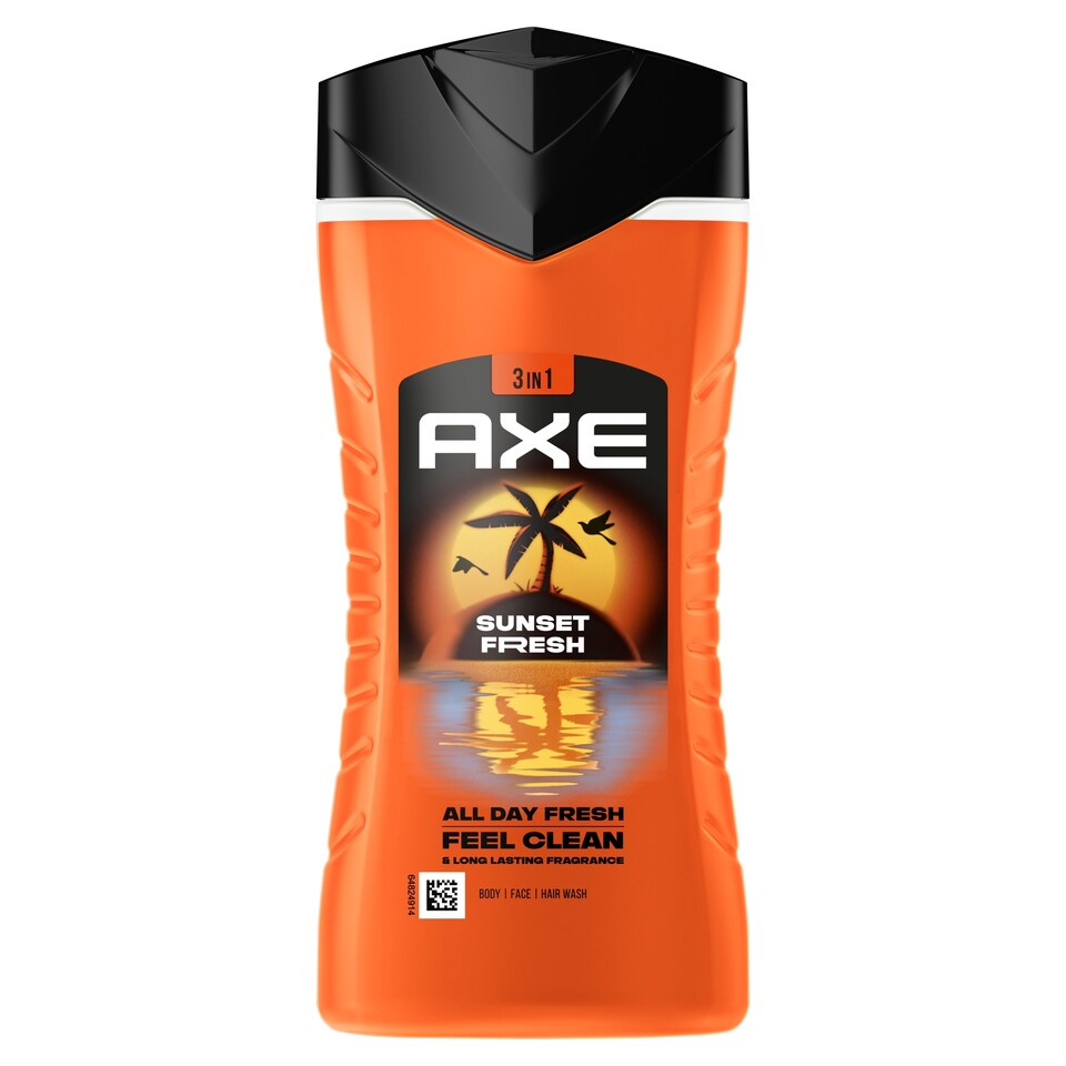 Axe Sunset Fresh 3 in 1 Shower Gel 250 ml