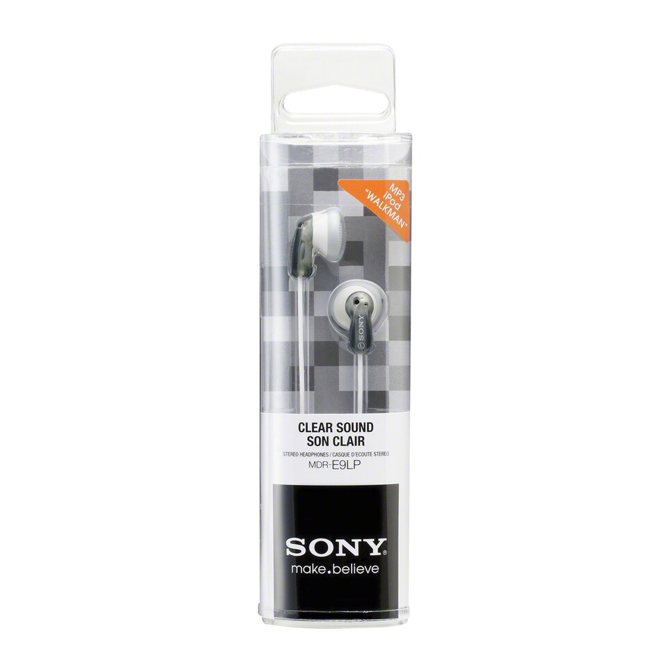 image 1 of Sony MDR-E9LP Wired In Ear Headphones White