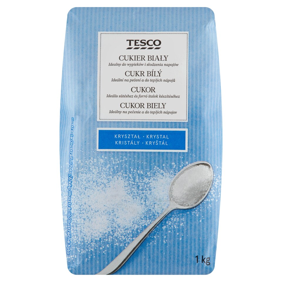 Tesco Cukor biely kryštál 1 kg