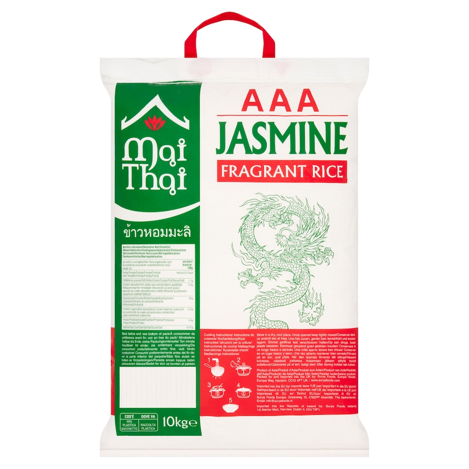 MAI THAI JASMINE RICE 10KG