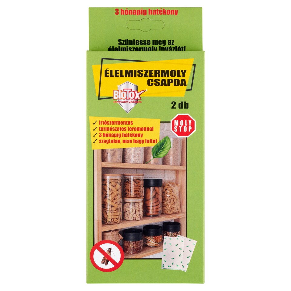 BioTox élelmiszermoly csapda 2 db