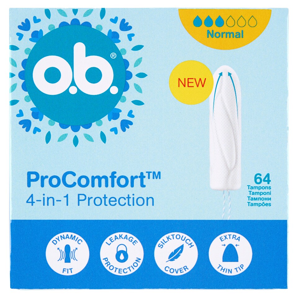 o.b. ProComfort Normal tampon 64 db 
