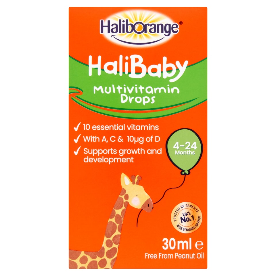 image 1 of Haliborange HaliBaby Infant Multivitamin Drops 30ml
