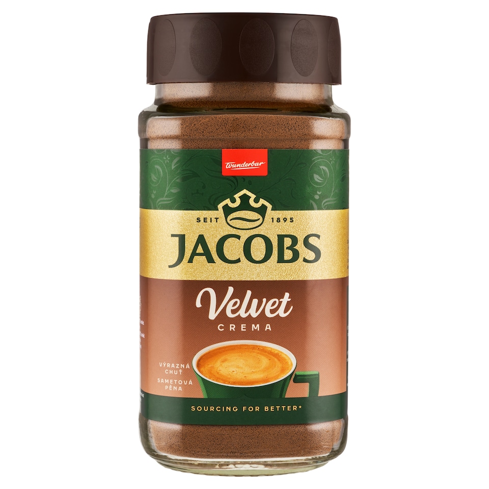 obrázok 1 z Jacobs Velvet Crema rozpustná káva 200 g