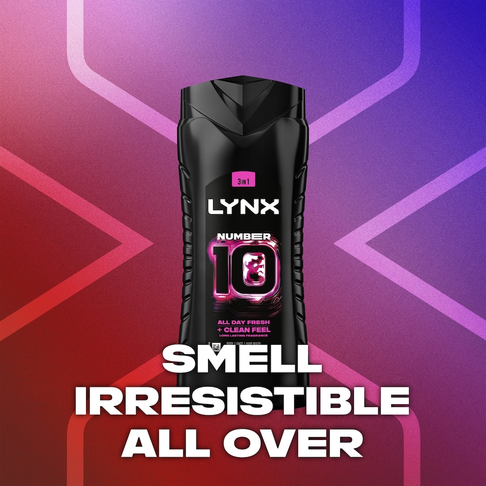 image 1 of Lynx Men Limited Edition Number 10 Shower Gel Body Wash 500ml