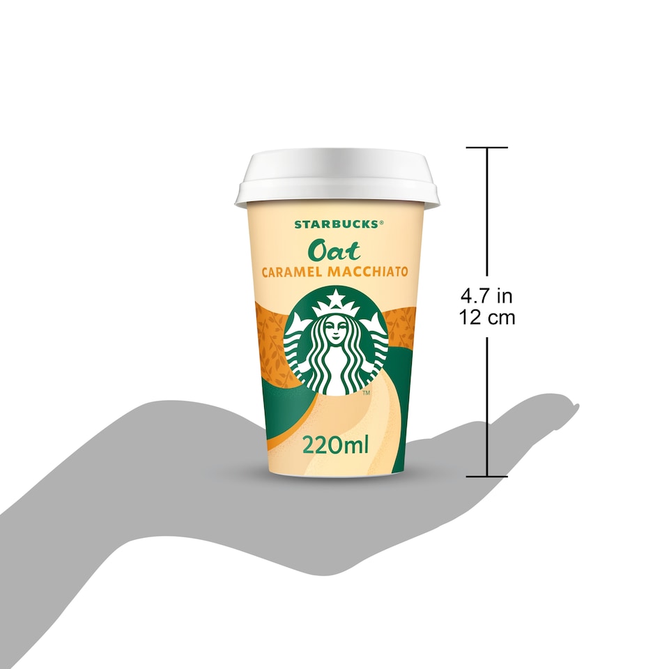 image 1 of Starbucks Oat Caramel Macchiato Iced Coffee 220ml