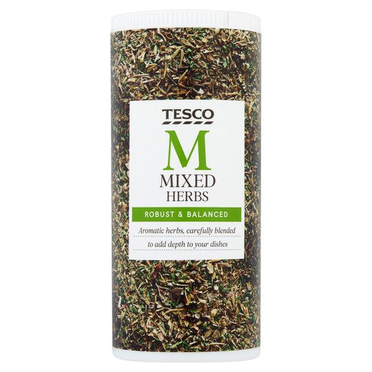 Tesco Mixed Herbs 30G Tesco Groceries