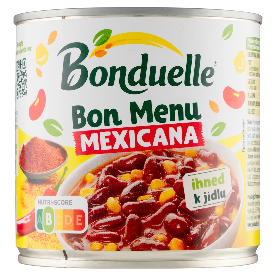 Obrázek 1 pro produkt Bonduelle Bon Menu Mexicana červené fazole s kukuřicí v pikantní omáčce 430g