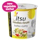 image 1 of itsu BIG katsu Curry instant noodles & broth pot 96g