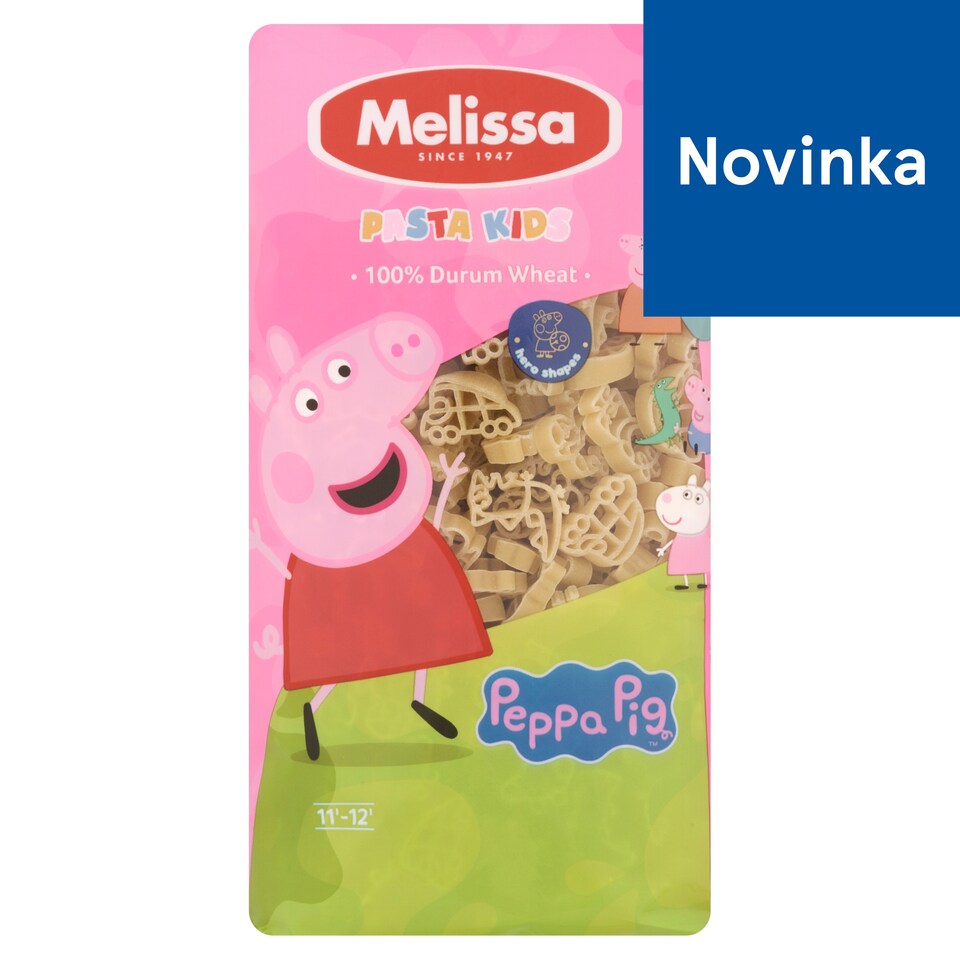 obrázok 1 z Melissa Pasta Kids Peppa Pig cestoviny semolinové sušené 400 g