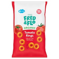 FRED & FLO Organic Tomato Rings 4X15g