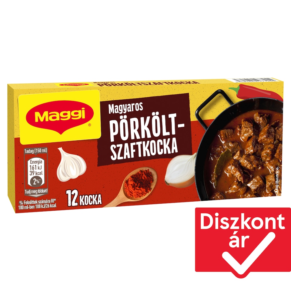 Maggi magyaros pörköltszaftkocka 12 db 120 g