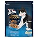 image 2 of FELIX Doubly Delicious Salmon & Veg Dry Cat Food 750g